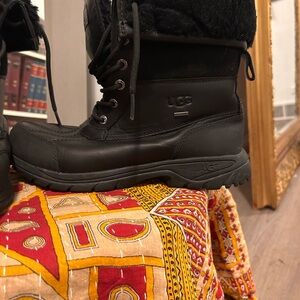 UGG Black Snow Boots